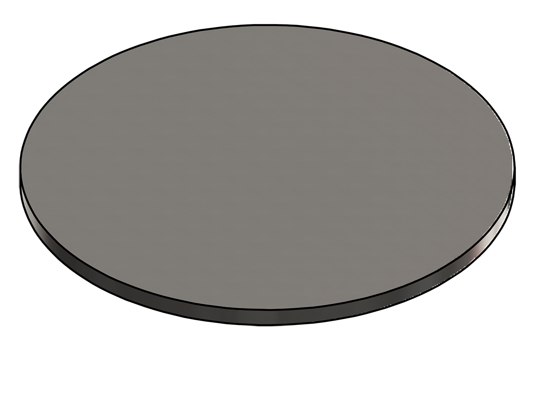 Picture of #9462 - STAINLESS STEEL 5" DIA. DISK