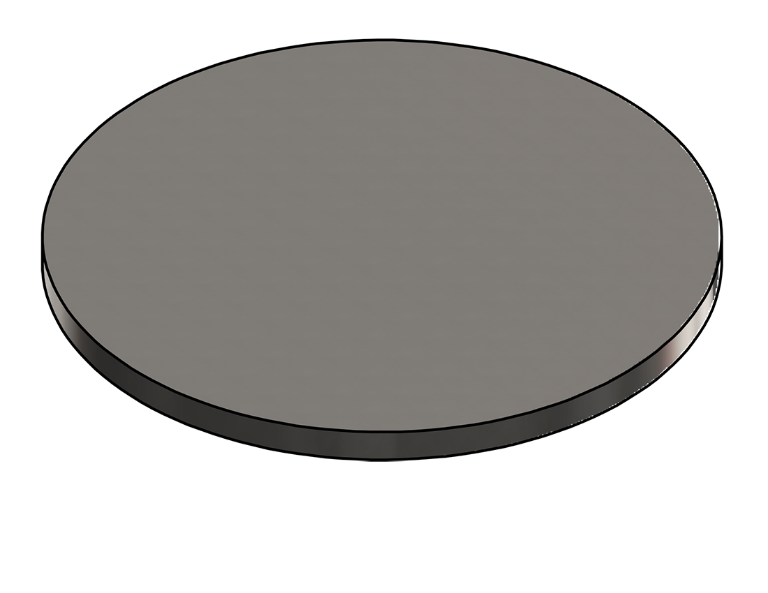 Picture of #9463 - STAINLESS STEEL 5" DIA. DISK