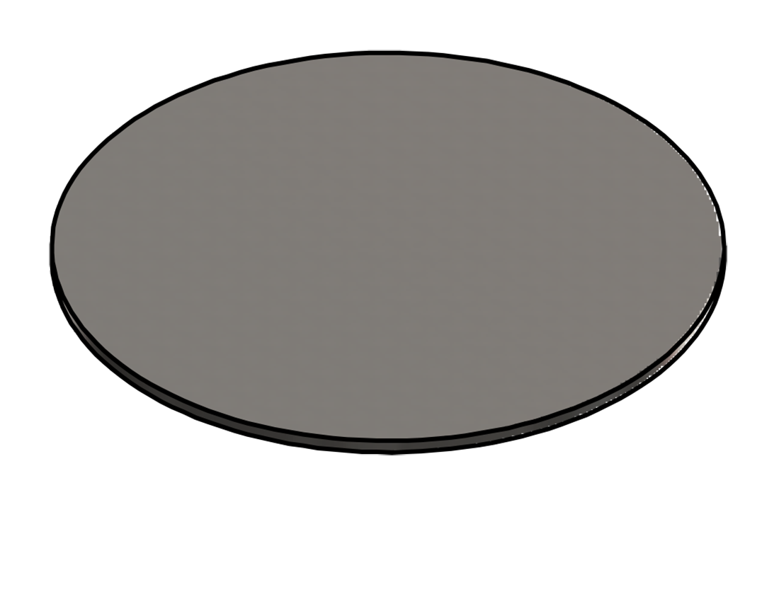 Picture of #9464 - STAINLESS STEEL 6" DIA. DISK