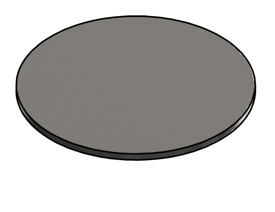 Picture of #9465 - STAINLESS STEEL 6" DIA. DISK