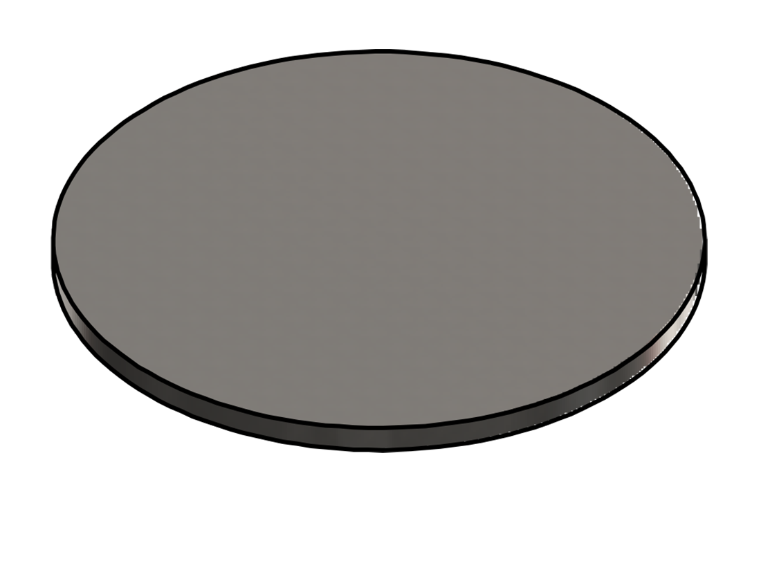 Picture of #9466 - STAINLESS STEEL 6" DIA. DISK