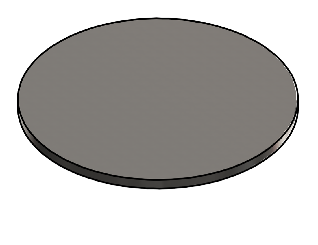Picture of #9470 - STAINLESS STEEL 6.625" DIA. DISK