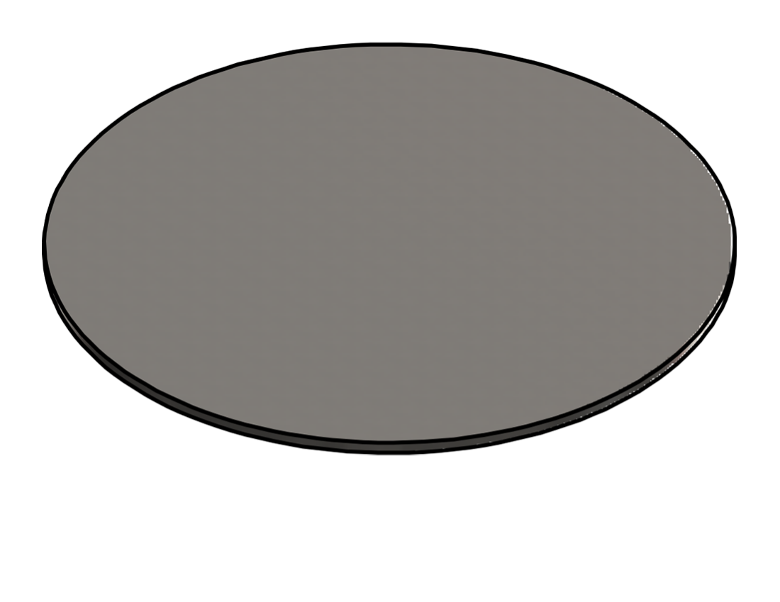 Picture of #9471 - STAINLESS STEEL 7" DIA. DISK