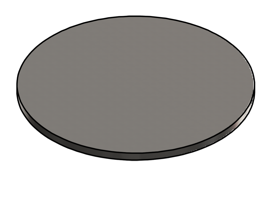 Picture of #9473 - STAINLESS STEEL 7" DIA. DISK
