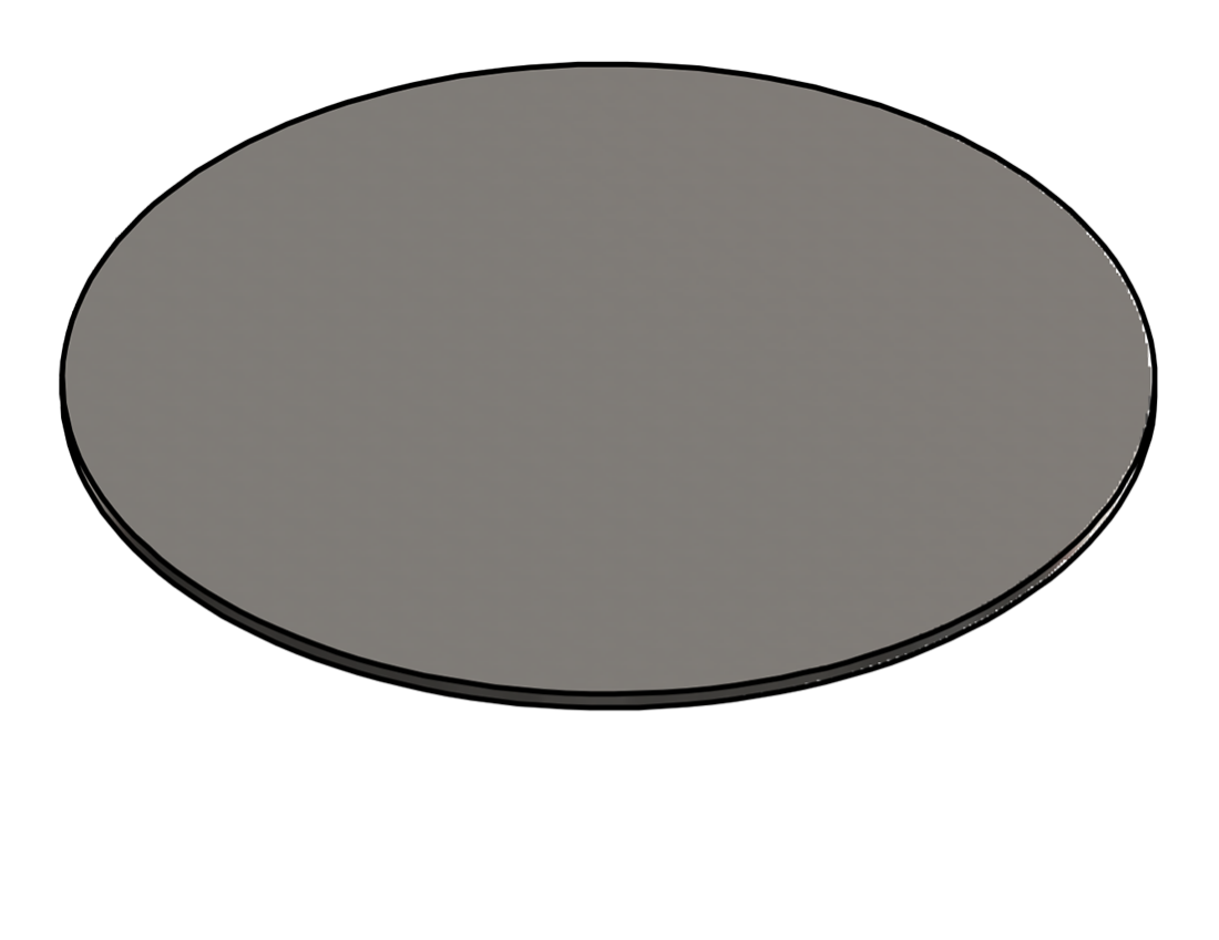 Picture of #9477 - STAINLESS STEEL 8" DIA. DISK