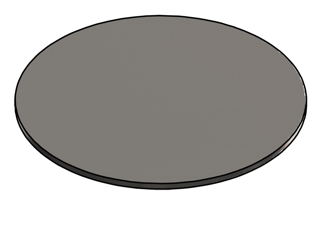 Picture of #9478 - STAINLESS STEEL 8" DIA. DISK