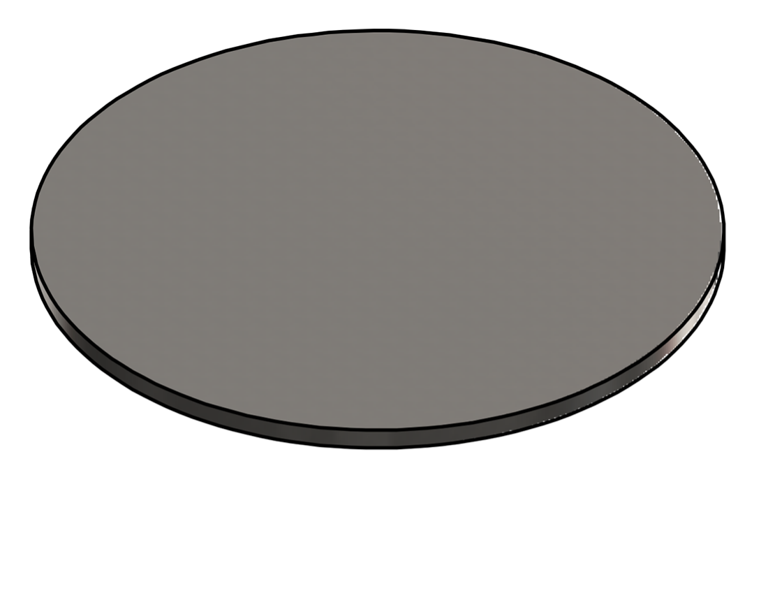Picture of #9479 - STAINLESS STEEL 8" DIA. DISK