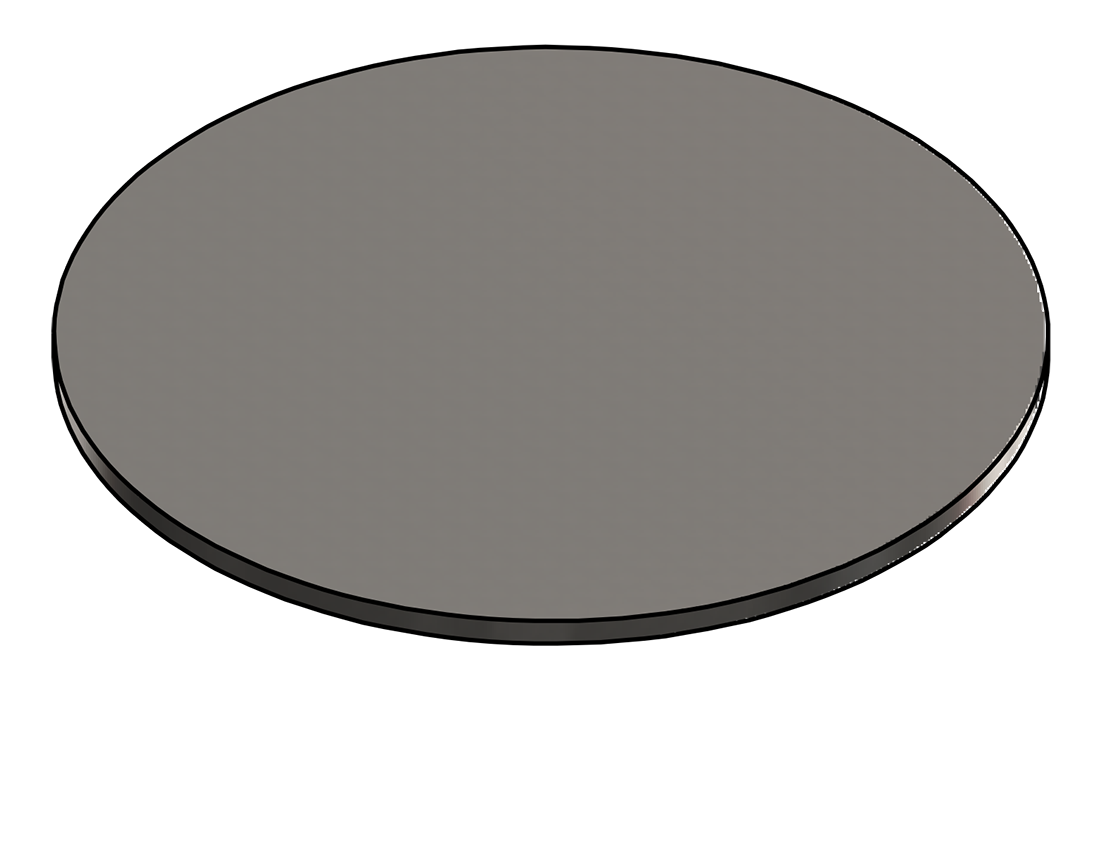 Picture of #9482 - STAINLESS STEEL 9" DIA. DISK