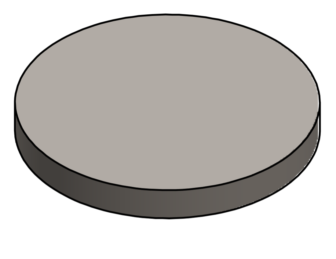 Picture of #9019 - STEEL 1.66" DIA. DISK