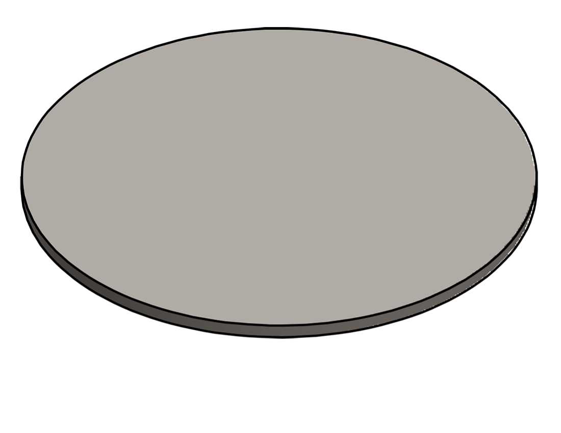 Picture of #9058 - STEEL 4.5" DIA. DISK