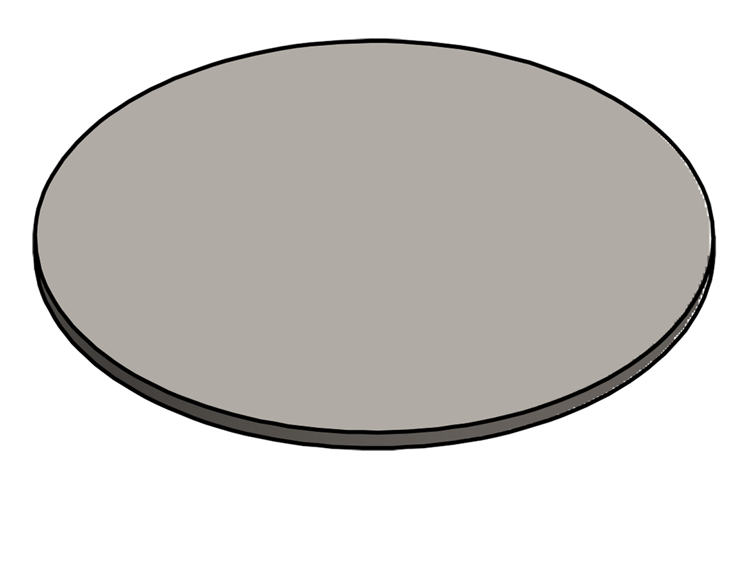 Picture of #9069 - STEEL 6.625" DIA. DISK