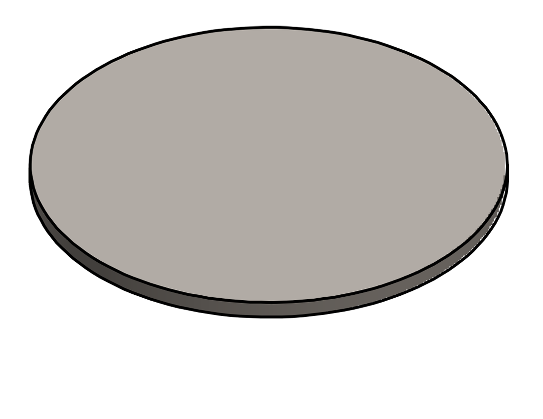 Picture of #9070 - STEEL 6.625" DIA. DISK