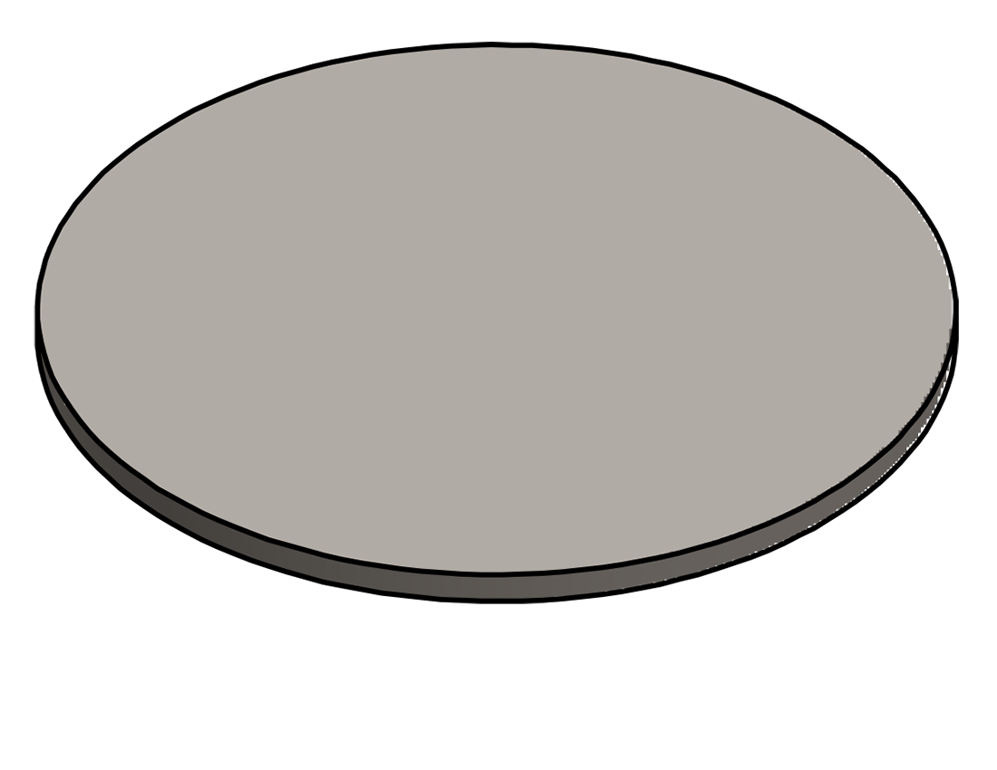 Picture of #9073 - STEEL 7" DIA. DISK