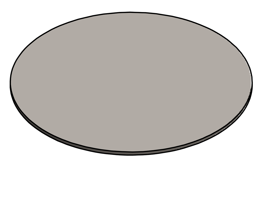 Picture of #9077 - STEEL 8" DIA. DISK