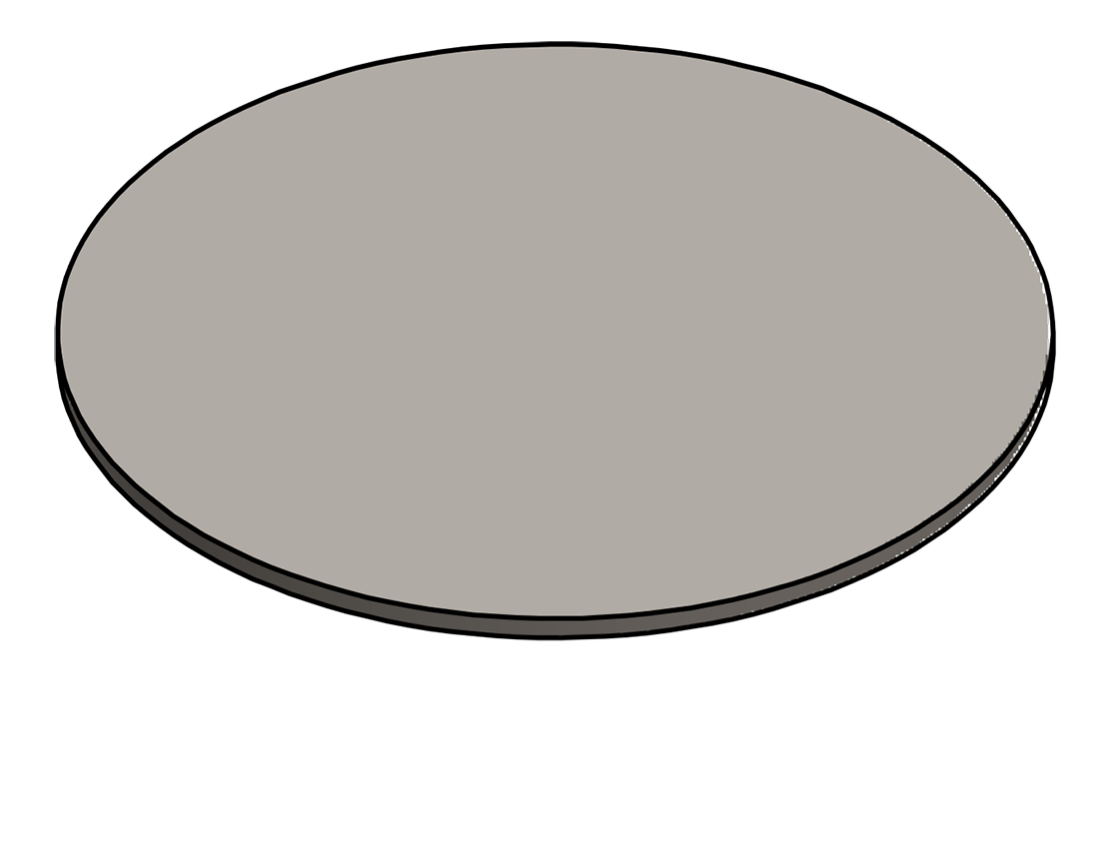 Picture of #9078 - STEEL 8" DIA. DISK