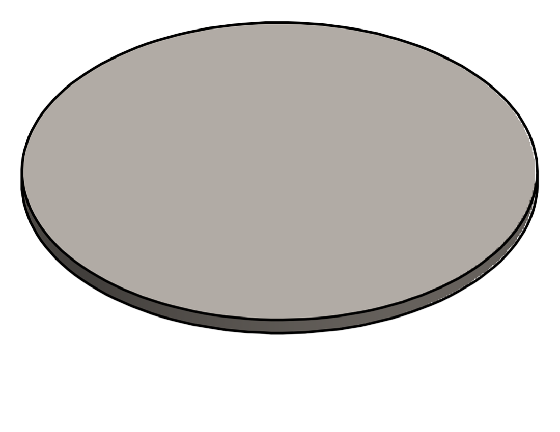 Picture of #9079 - STEEL 8" DIA. DISK