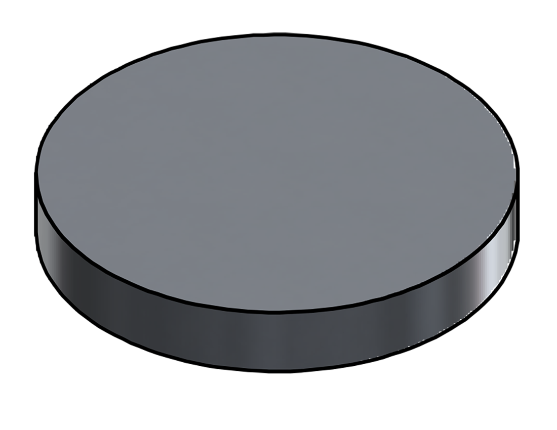 Picture of #9207 - ALUMINUM 1.25" DIA. DISK