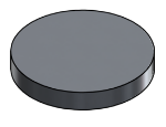 Picture of #9207 - ALUMINUM 1.25" DIA. DISK