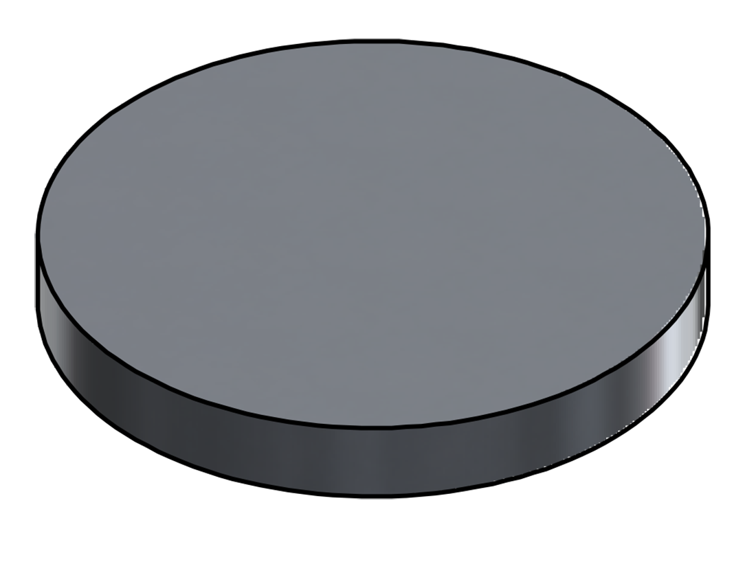 Picture of #9213 - ALUMINUM 1.5" DIA. DISK