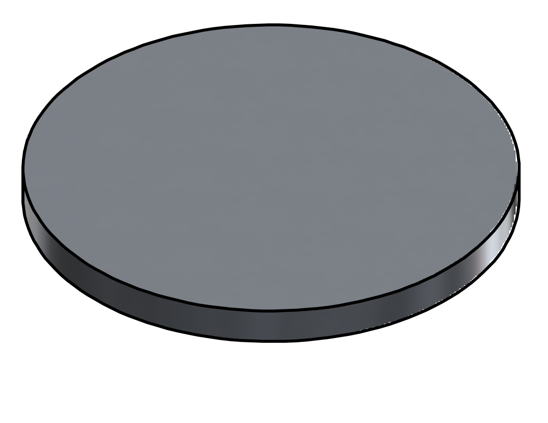 Picture of #9218 - ALUMINUM 1.625" DIA. DISK