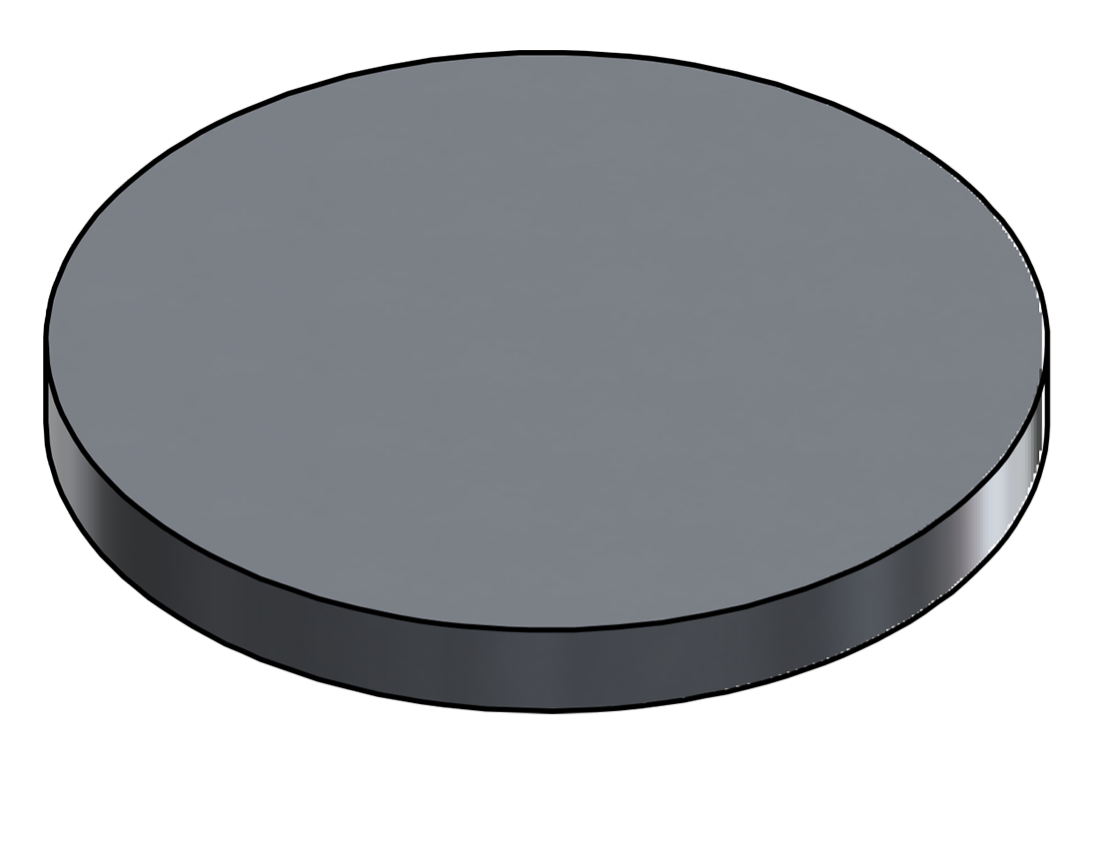 Picture of #9224 - ALUMINUM 1.875" DIA. DISK