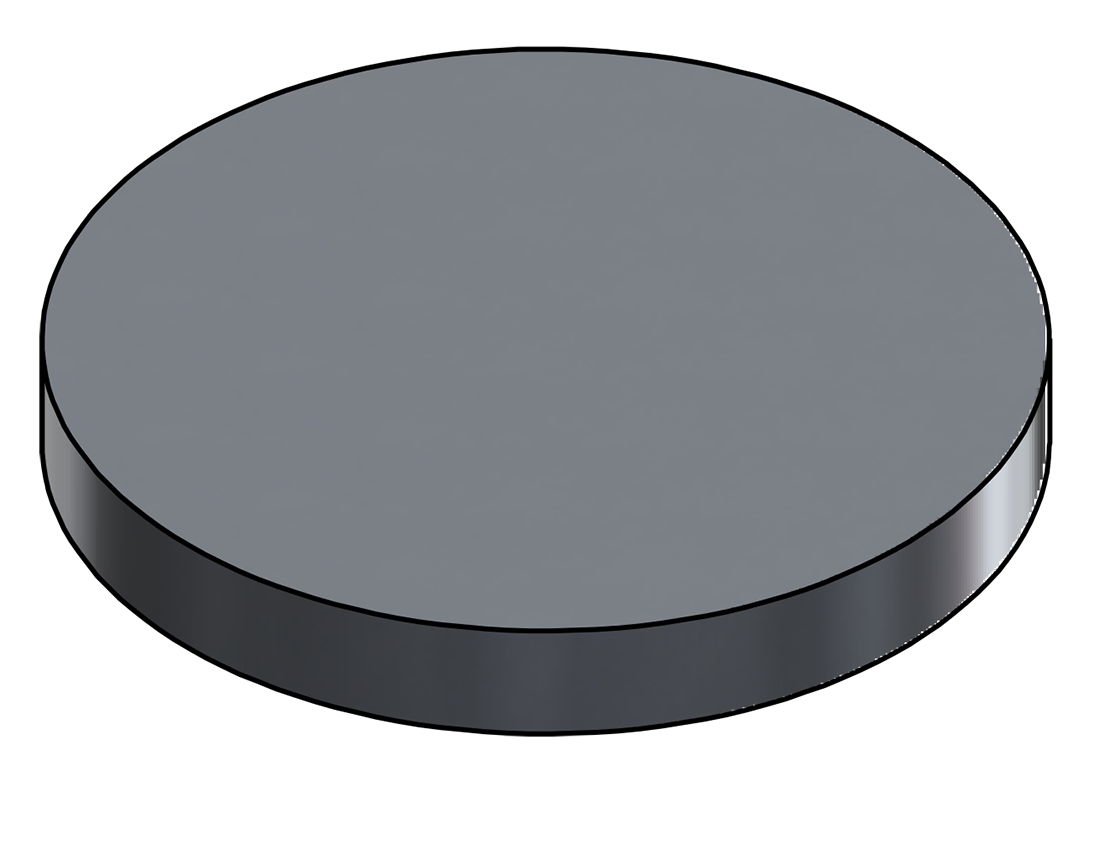 Picture of #9228 - ALUMINUM 2" DIA. DISK