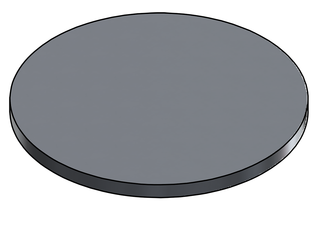 Picture of #9229 - ALUMINUM 2.375" DIA. DISK