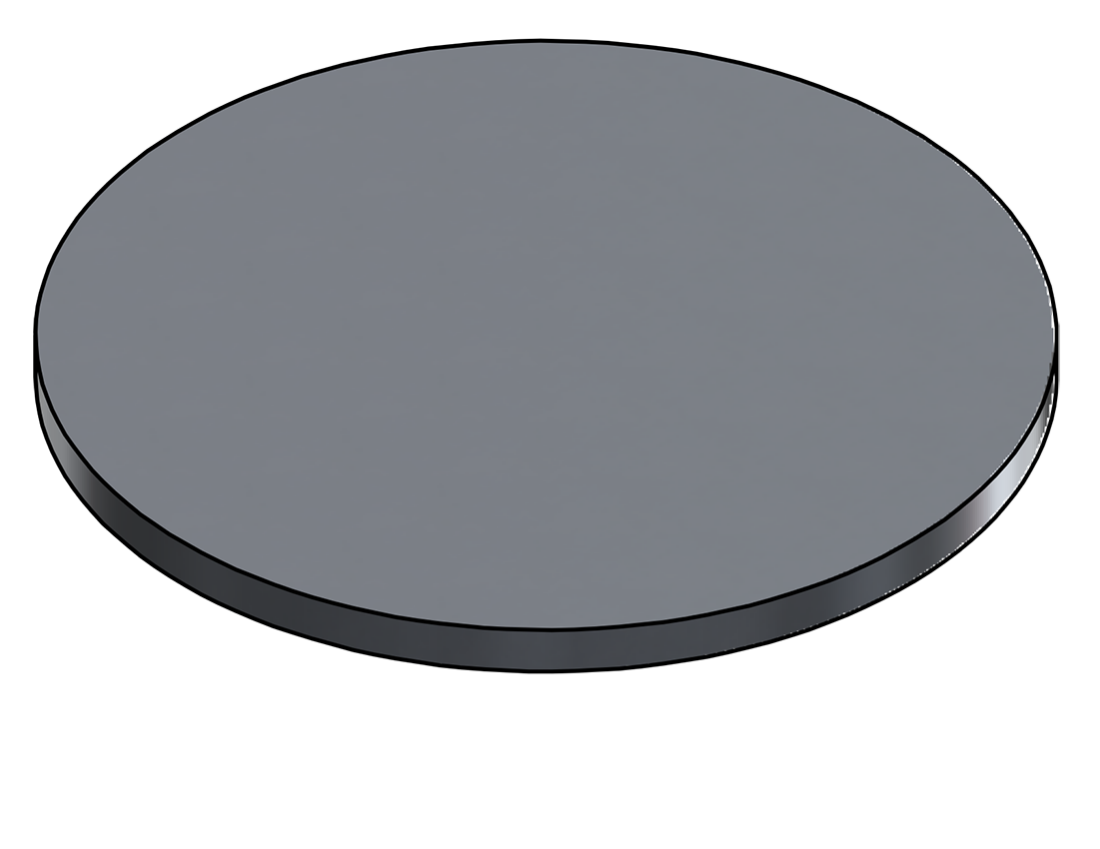 Picture of #9232 - ALUMINUM 2.5" DIA. DISK