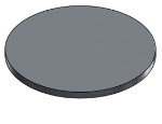 Picture of #9232 - ALUMINUM 2.5" DIA. DISK