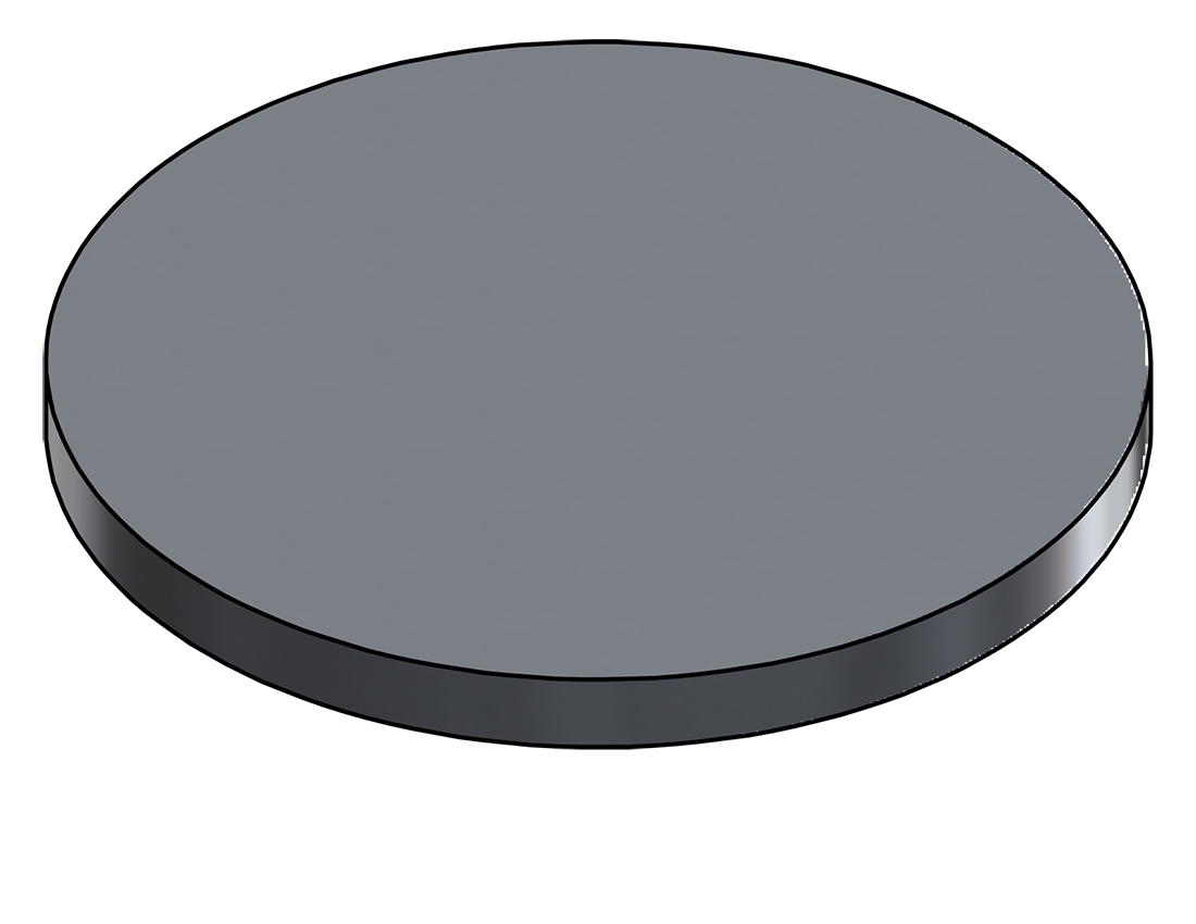 Picture of #9233 - ALUMINUM 2.5" DIA. DISK