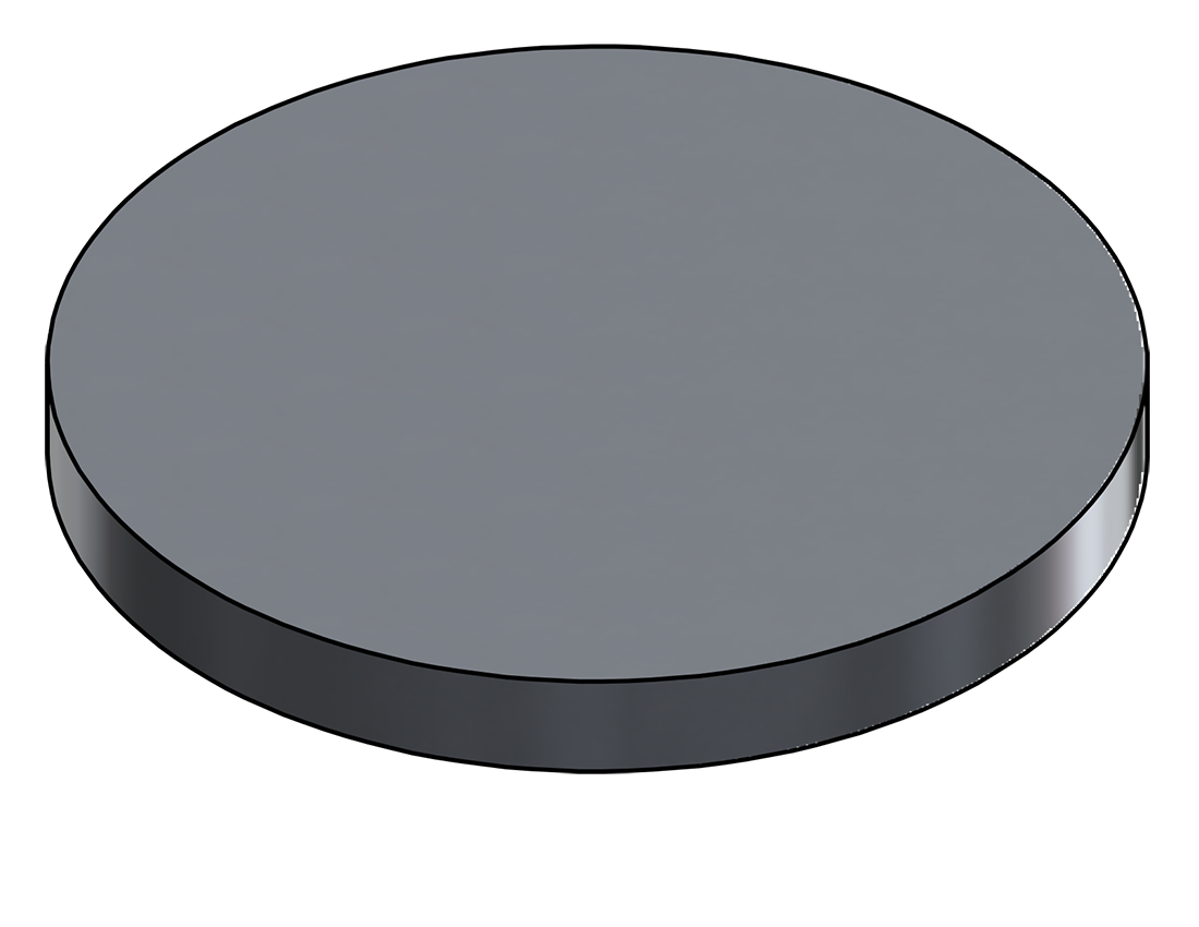 Picture of #9234 - ALUMINUM 2.5" DIA. DISK