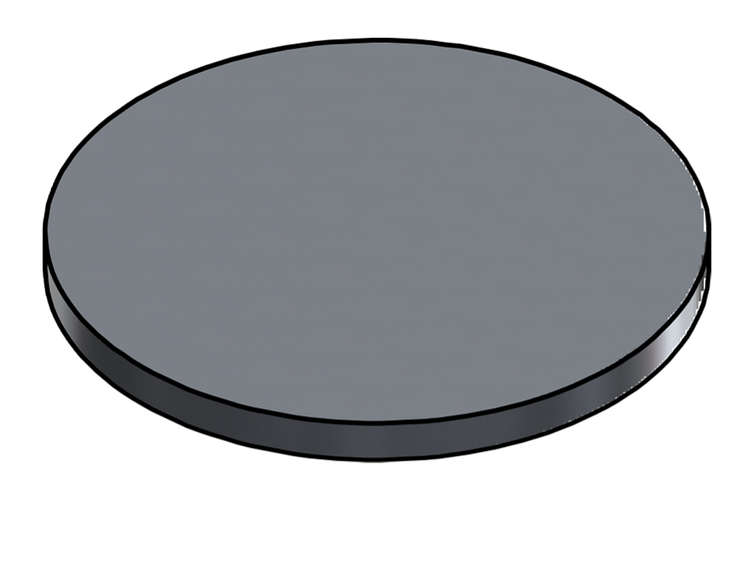 Picture of #9236 - ALUMINUM 2.75" DIA. DISK