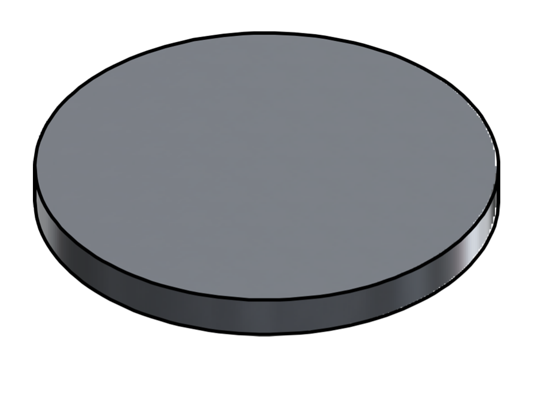 Picture of #9237 - ALUMINUM 2.75" DIA. DISK