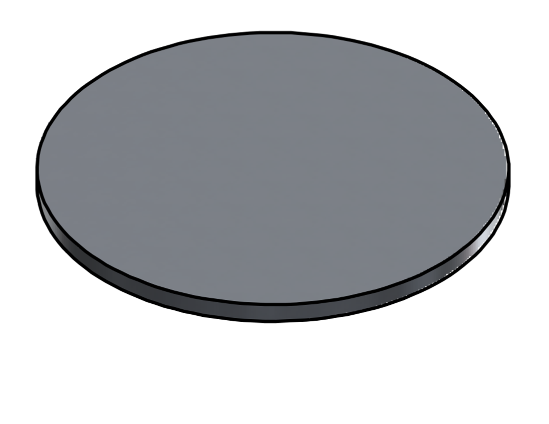 Picture of #9241 - ALUMINUM 2.875" DIA. DISK