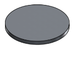 Picture of #9242 - ALUMINUM 2.875" DIA. DISK
