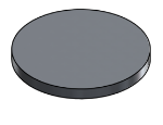 Picture of #9243 - ALUMINUM 2.875" DIA. DISK