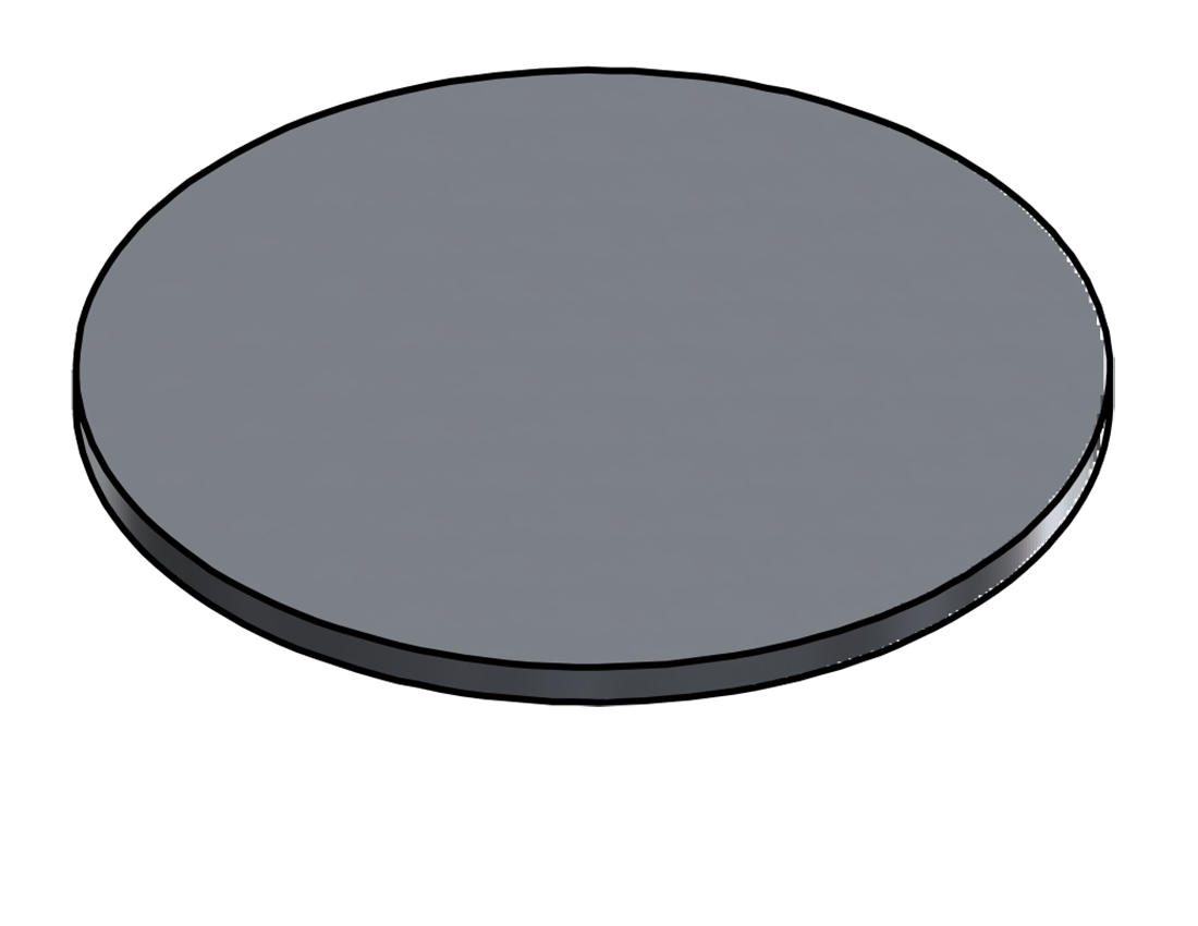 Picture of #9244 - ALUMINUM 3" DIA. DISK