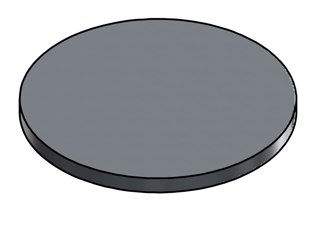 Picture of #9245 - ALUMINUM 3" DIA. DISK