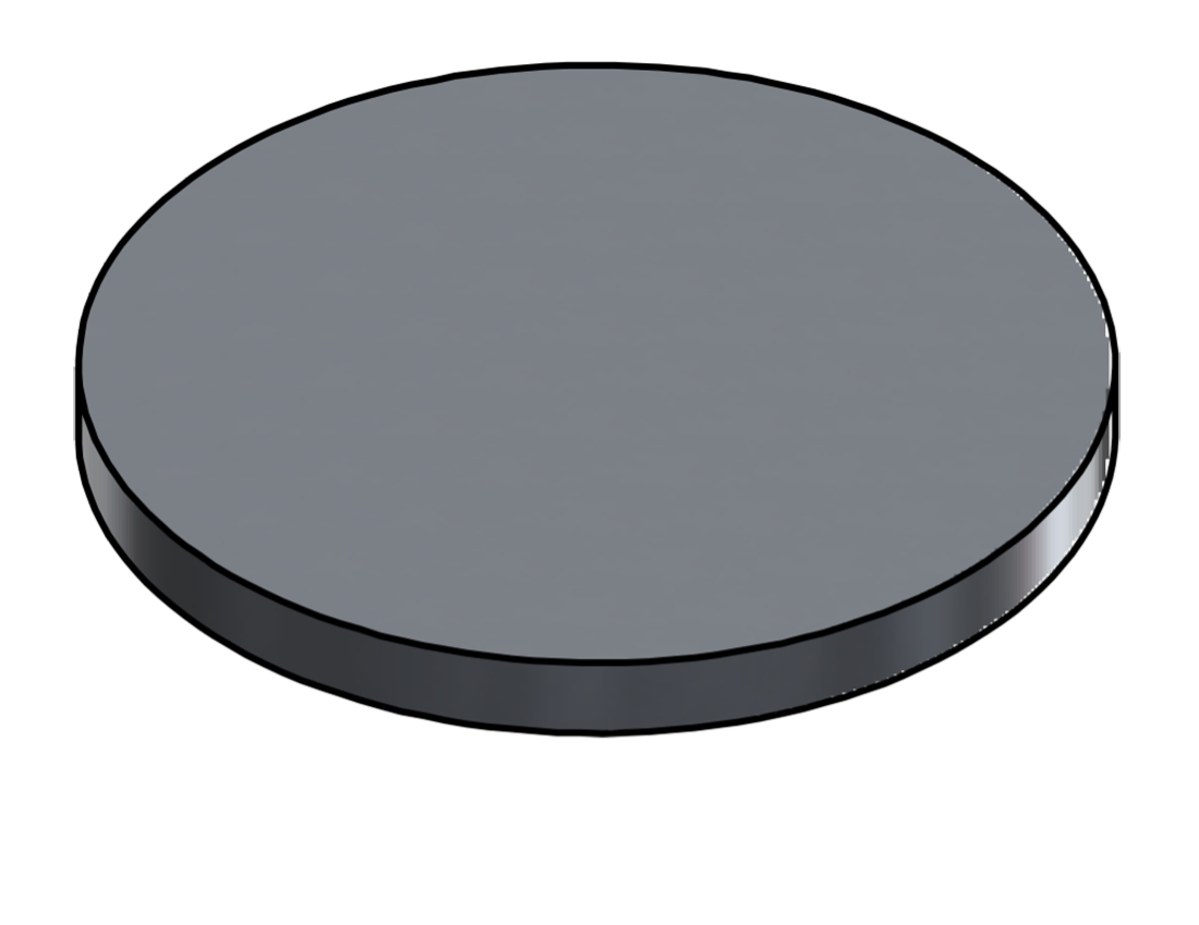 Picture of #9246 - ALUMINUM 3" DIA. DISK
