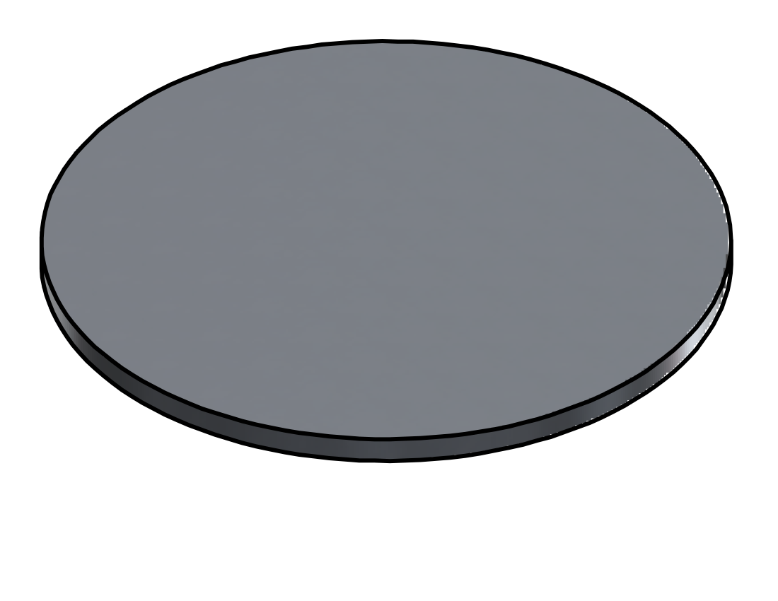 Picture of #9247 - ALUMINUM 3.25" DIA. DISK