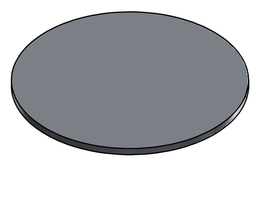 Picture of #9253 - ALUMINUM 4" DIA. DISK