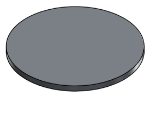 Picture of #9254 - ALUMINUM 4" DIA. DISK