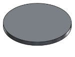 Picture of #9255 - ALUMINUM 4" DIA. DISK
