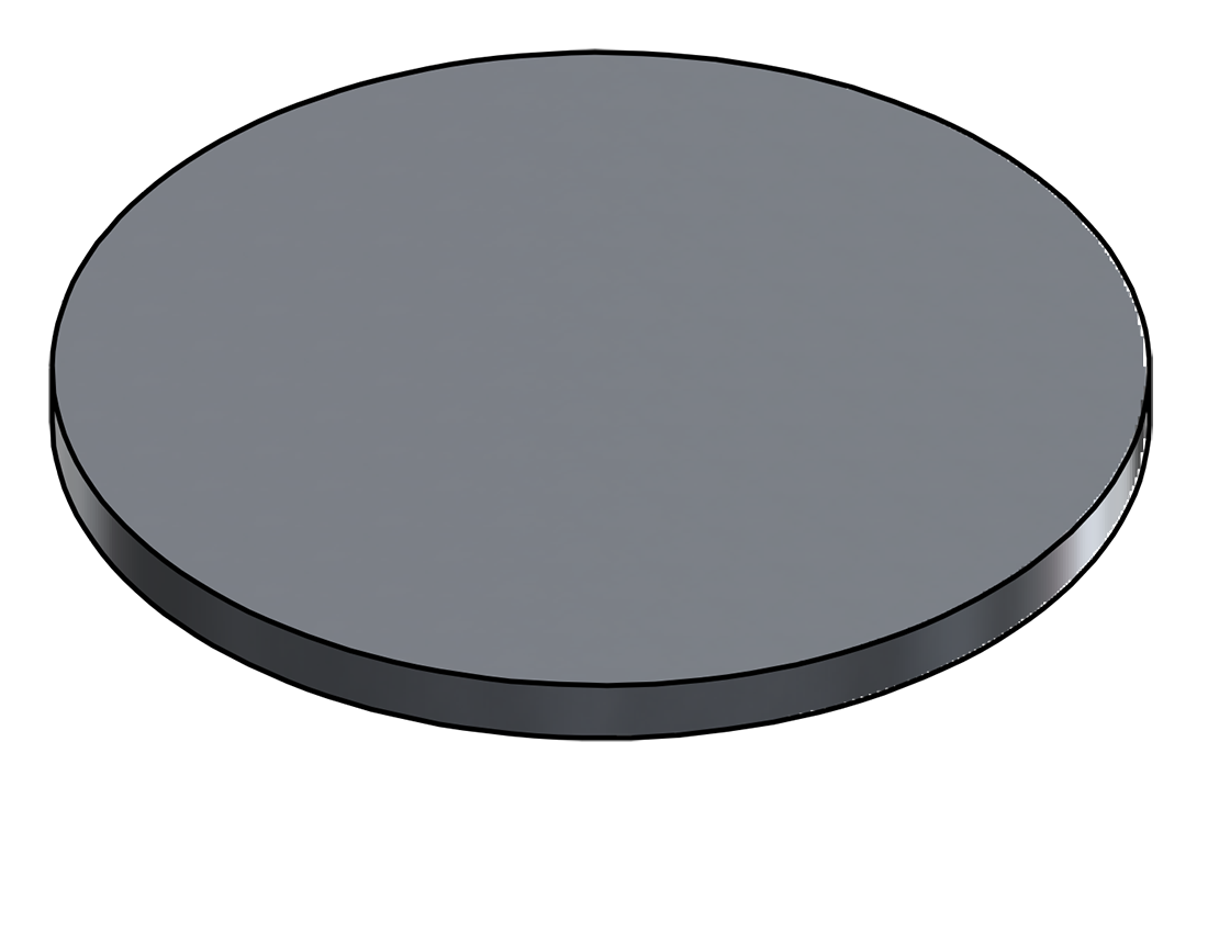 Picture of #9257 - ALUMINUM 4.25" DIA. DISK