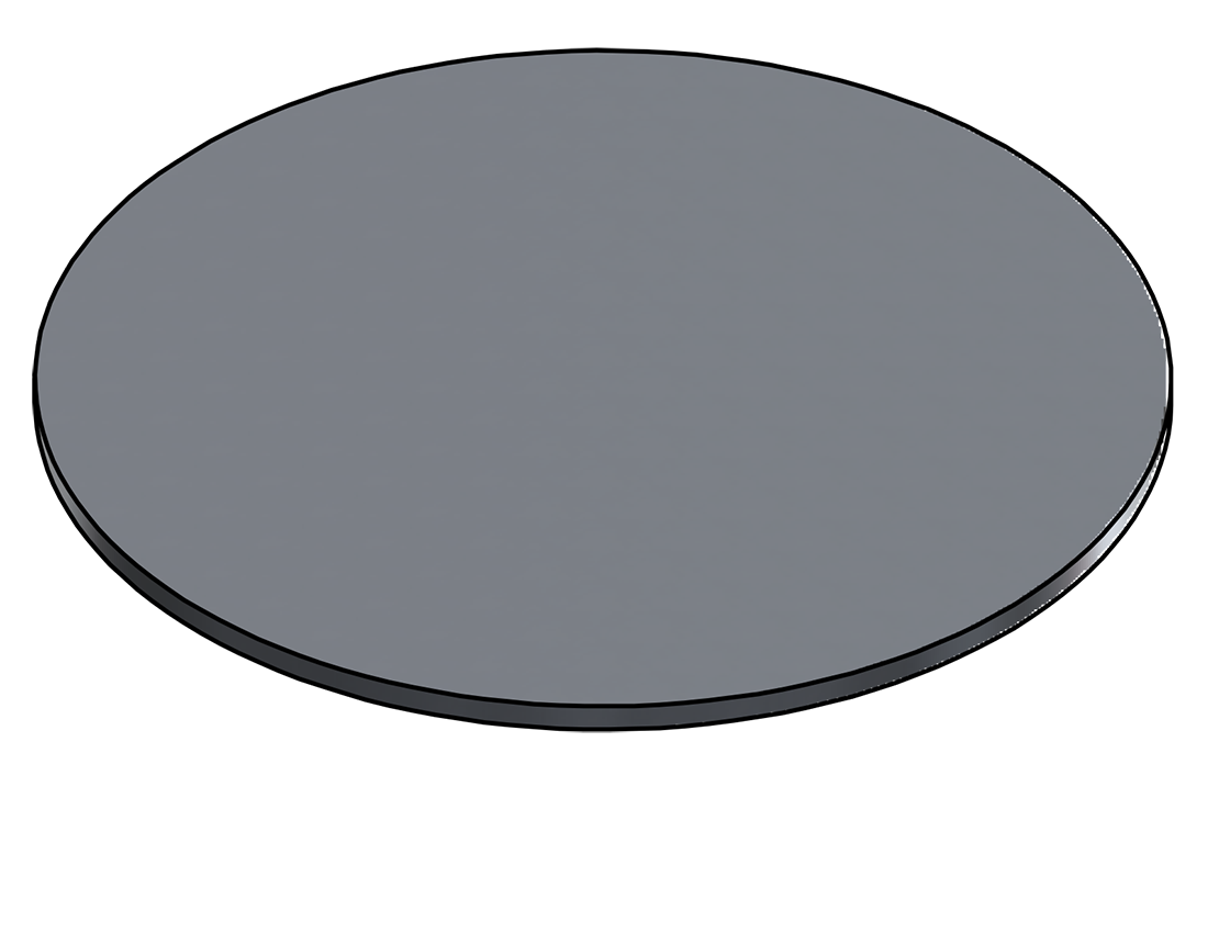 Picture of #9261 - ALUMINUM 5" DIA. DISK