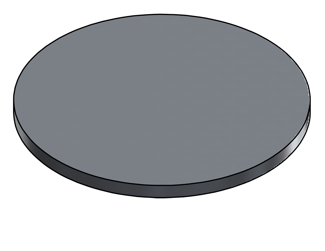 Picture of #9263 - ALUMINUM 5" DIA. DISK