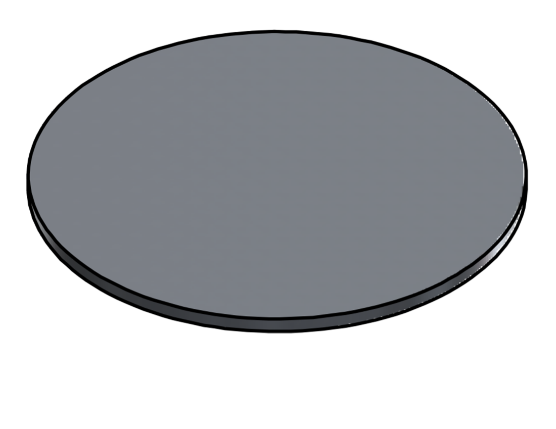 Picture of #9265 - ALUMINUM 6" DIA. DISK