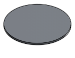 Picture of #9265 - ALUMINUM 6" DIA. DISK
