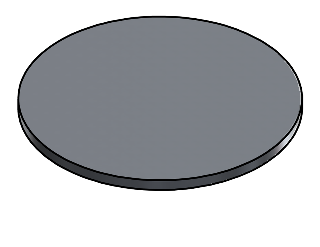 Picture of #9266 - ALUMINUM 6" DIA. DISK