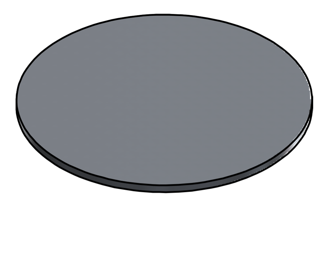 Picture of #9269 - ALUMINUM 6.625" DIA. DISK